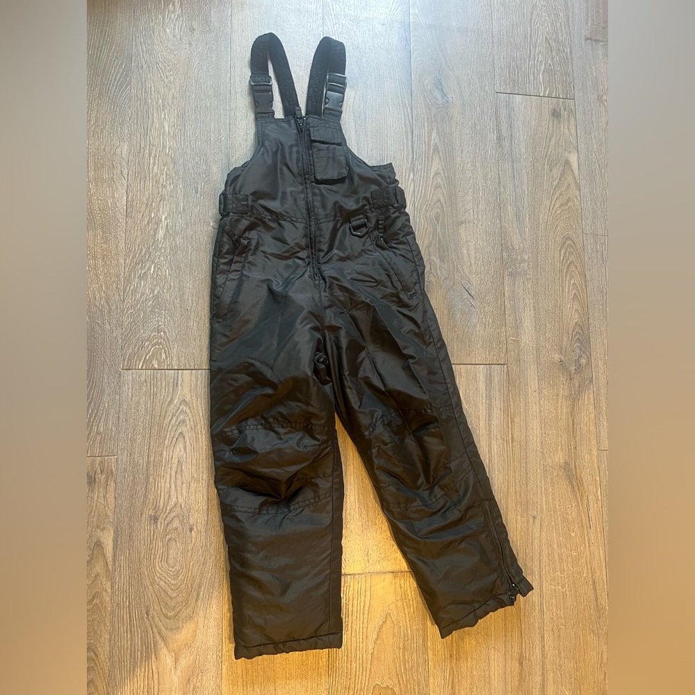 Black snow overalls